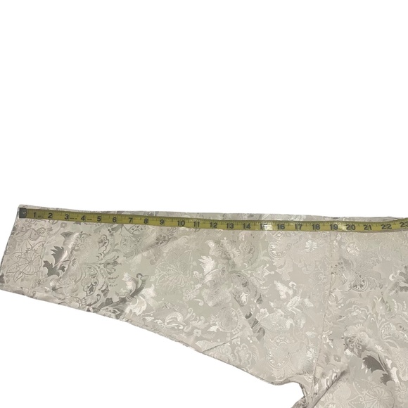 Victoria's Secret 80's Vintage Women's Ivory Floral Print Long Sleeve Sleepwear - Picture 10 of 10